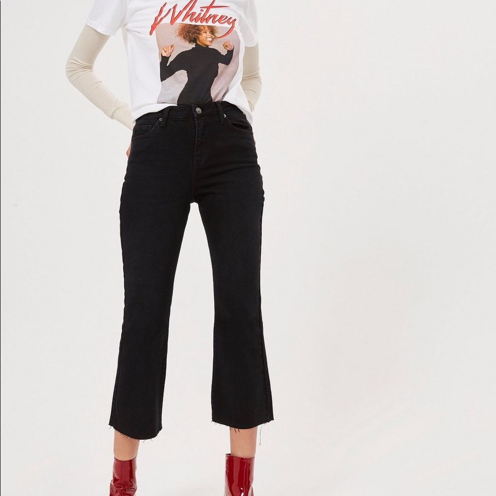 NWT Dree Cropped Kick Flare Jeans